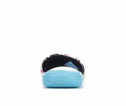 New ⭐ Girls' Under Armour Little Kid & Big Kid Ansa Print Sport Slides Fresco Blue/Wht 🛒 -GIRLS' BOOTS Shop 5 660