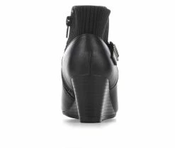 New ✔️ Girls' Y-Not Little Kid & Big Kid Roxy Wedge 🥾 Boots Black 👍 -GIRLS' BOOTS Shop 5 86